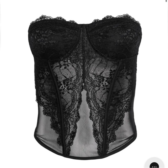 I.AM.GIA black corset top - Size XS - Picture 2 of 4